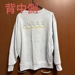 ドナルドダック トレーナー ディズニー 水色