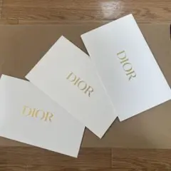 【Dior】ディオール　封筒3枚セット