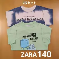 ZARA キッズ 半袖Tシャツ 2枚セット 140cm/9-10歳のサムネイル