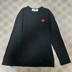 PLAY COMME des GARÇONS 長袖カットソーメンズL 黒ロンT