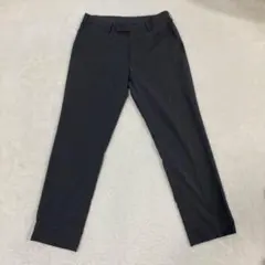 ブ*デ様 UNIQLO 感動パンツ ウルトラライト ウールライク メンズ グレー