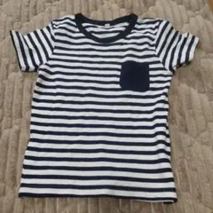 新品　ボーダーTシャツ 130