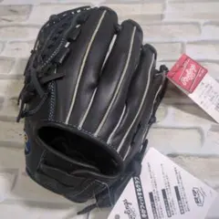 美品 Rawlings GJ7G112 軟式野球グローブ 黒 子供用 - メルカリ