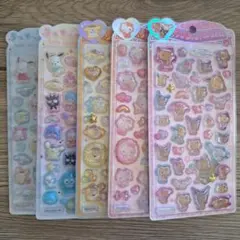 【正規品】うるちゅるちゅるPOPシール　5枚　まとめ売り サンリオ