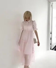 トリートユアセルフ spark shirts＆tulle one-piece
