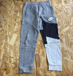Nike ロングパンツ グレー/黒 スウェット