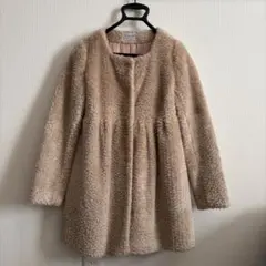 Snidel テディコート　ピンクベージュのサムネイル