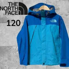 ノースフェイス キッズ120 マウンテンジャケットブルー ジャンパー 上着