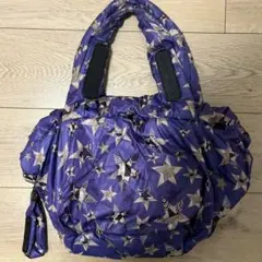 SEE BY CHLOE 星柄ハンドバッグ パープル