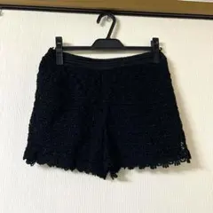 earth music&ecology レースショートパンツ ブラックのサムネイル