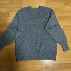 w closet ニット　ブルー