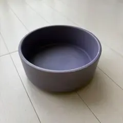 &CAT ウォーターボウル 500ml パープル 猫 水飲み 食器 陶器のサムネイル