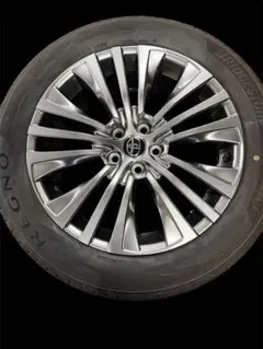 ノーマルタイヤ　1本　ホイール付き　80ハリアー純正ホイール　225/55R19のサムネイル