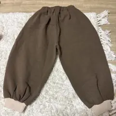 ブラウン スウェットパンツ 100cm~