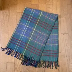 チェック柄マフラー