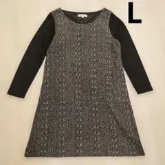 grove グローブ　ワンピース L 黒