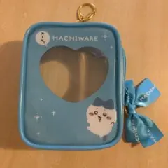 ちいかわ ハチワレ マスコットも入る！クリアポーチ