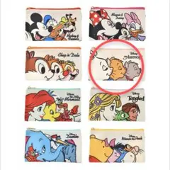 ディズニーキャラクター シークレットポーチフラット Lineupおしゃれキャット