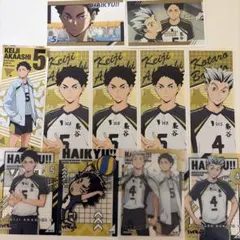 赤葦京治木兎光太郎ロングステッカークリアカードデコステッカー2