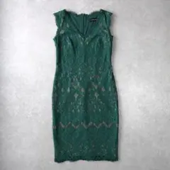 美品 TADASHI SHOJI タダシ ショウジ ノースリーブ ワンピース