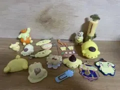 ポムポムプリン　フィギュア　ガチャ　ピン　グッズ　おまとめ　セット　サンリオ
