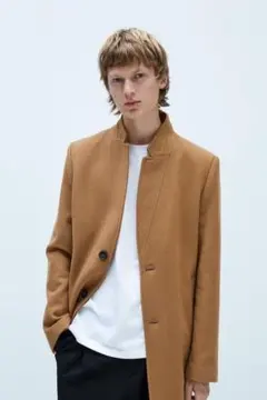 ZARA archive チェスターコート Mサイズ キャメル 目黒蓮 テテのサムネイル