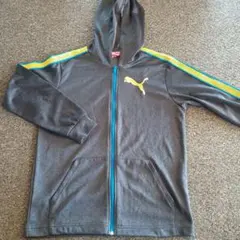 Puma フード付きパーカー 140サイズ グレー