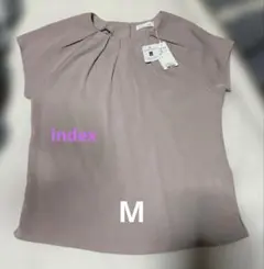 index 半袖　ブラウス ピンク　Mサイズのサムネイル