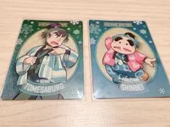 忍たま乱太郎 ネオンコレクション2 食満留三郎　福富しんべヱ　ホログラム レア