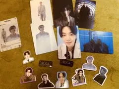 【BTS】 値下げ！　SUGA トレカ、フォトカード、シール