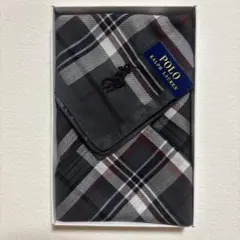 さばかん様専用　【新品未使用】POLOラルフローレン　チェック＊大判ハンカチ