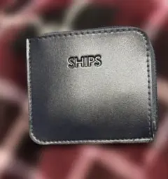 SHIPS ネイビー ☆コインケース&お札も入る♡
