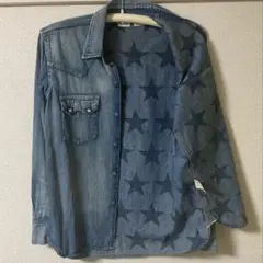 WACKO MARIA × Lee ★ 裏スター デニム ウエスタンシャツのサムネイル