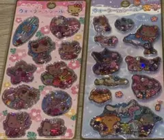 ウォーターインシール　サンリオ　日焼けキティ