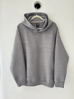 【美品】UNIQLO ユニクロ ドライスウェットプルパーカ XL グレー