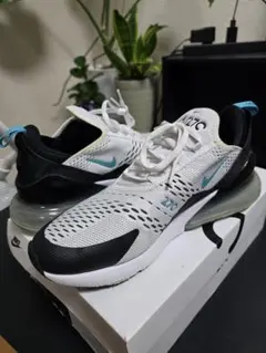 NIKE Air Max 270 ホワイト/ブラック/ティール