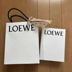 LOEWE ロエベ ショッパー 紙袋 大中小3枚セット - メルカリ