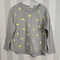 コンビミニ　恐竜　長袖Tシャツ　ロンT　綿100%　120cm