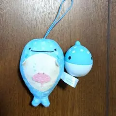 ジンベエザメ ぬいぐるみ マスコット 2点セット