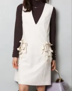 Arpege story ホワイトワンピース