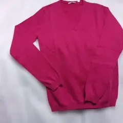カシミヤ Vネック UNIQLO M セーター