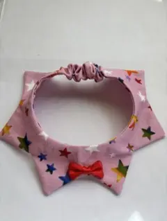 猫の首輪　星タイプ