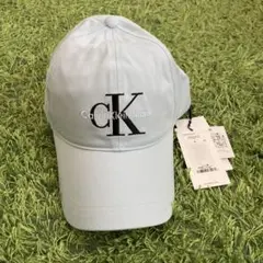 【新品未使用】cK カルバンクライン キャップ ライトブルー