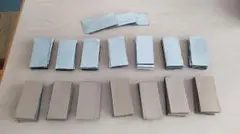 ４０枚　１２１０円　レジェトレックス手切り　１０ｘ５ｃｍ　増量減量可　制振シートのサムネイル