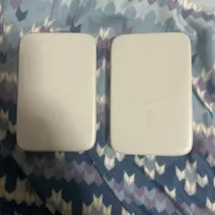 HIDISC モバイルバッテリー ホワイト 2ポート