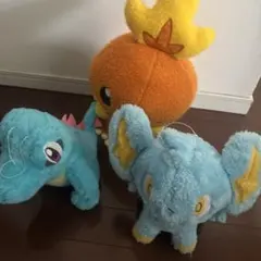 ポケモン キモリ ミズゴロウ クリスマスケーキ ぬいぐるみ トミー