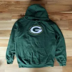NFL TEAM APPAREL パッカーズ パーカー フーディー グリーン L