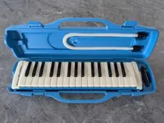 スズキ　メロディオン　鍵盤ハーモニカ M-32C ブルー　ピアニカのサムネイル