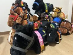 競走馬 ぬいぐるみ 大量セット まとめ売り