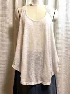 LOVE GIRLS MARKET バッククロッシェレース フレアータンクのサムネイル